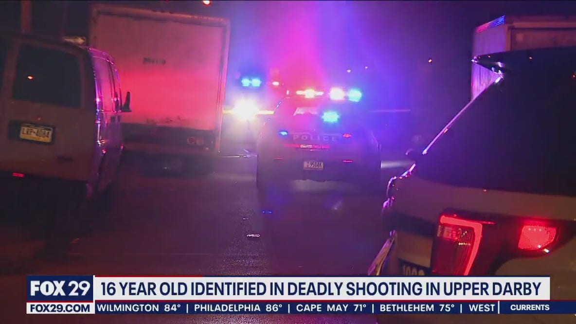 Upper Darby teen boy shot multiple times and killed